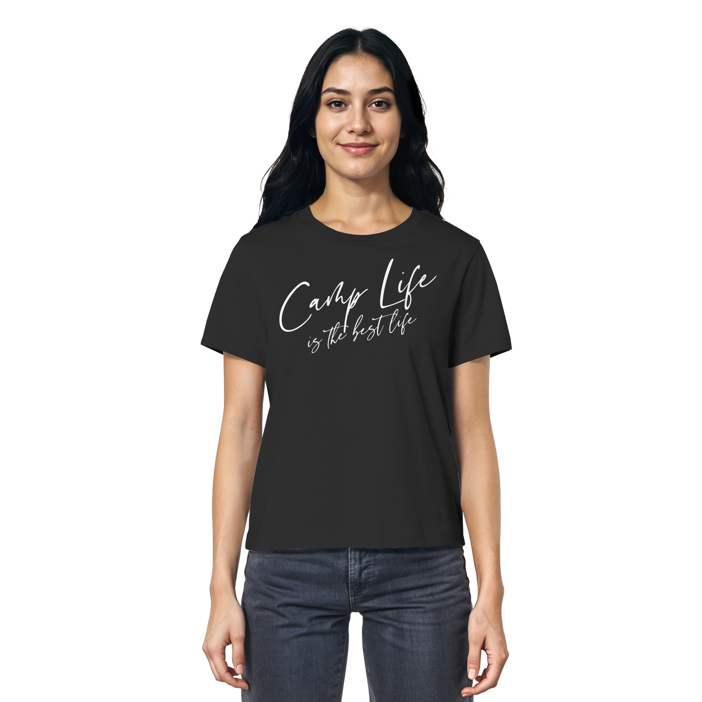 Camp life is the best life - Ladies Organic Shirt