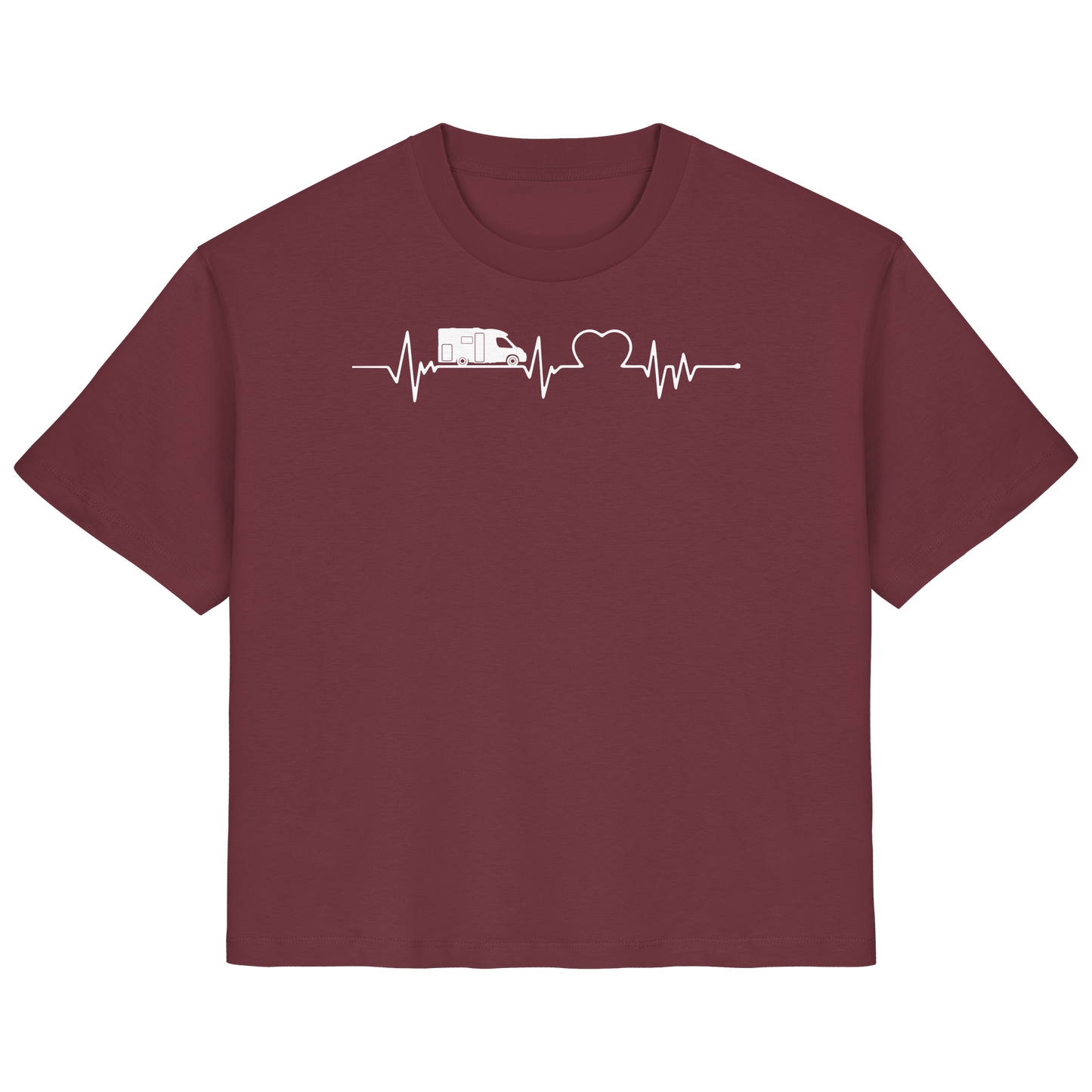 WoMo Herzschlag - Ladies Organic Shirt