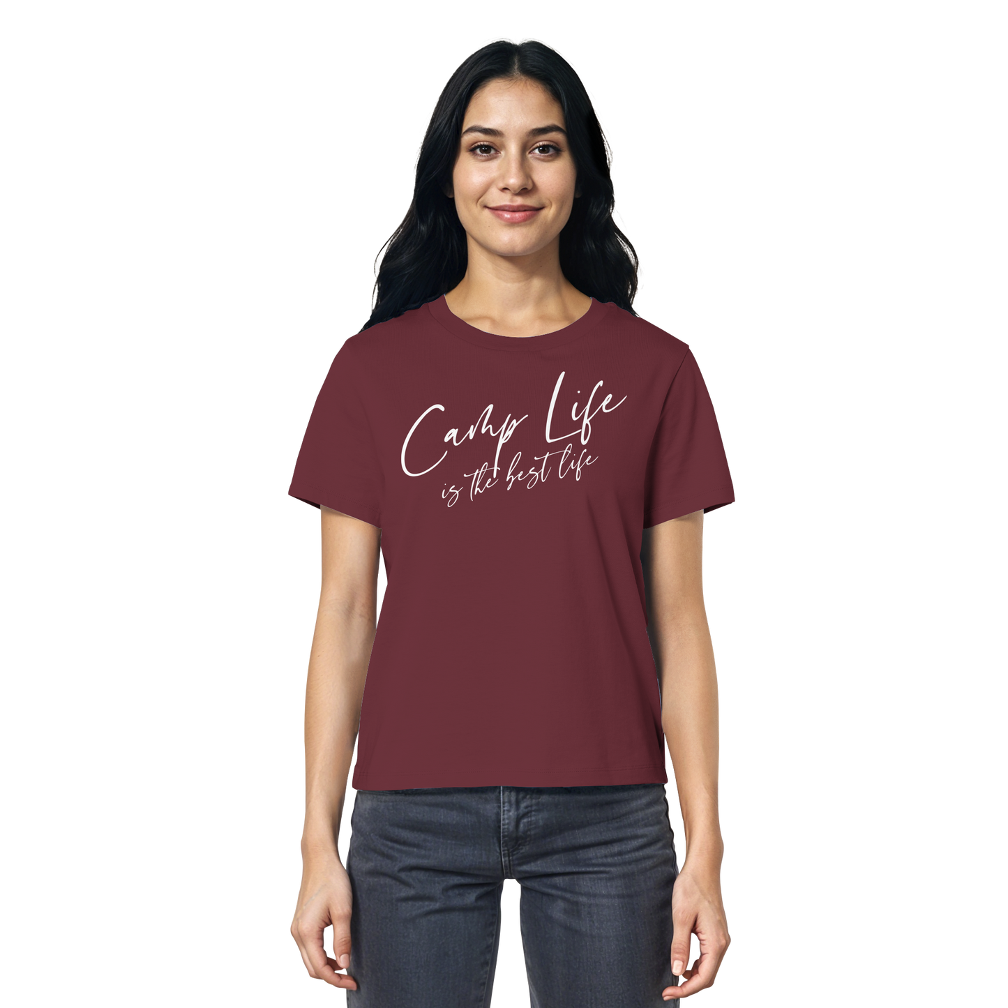 Camp life is the best life - Ladies Organic Shirt