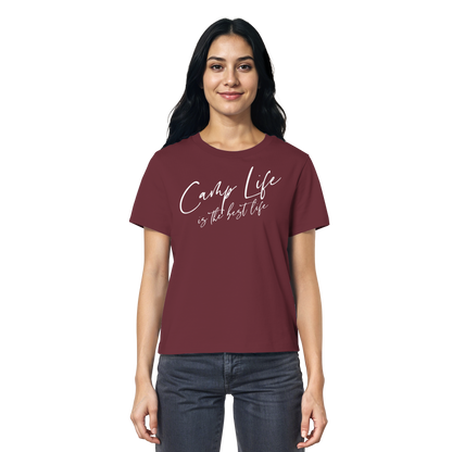 Camp life is the best life - Ladies Organic Shirt