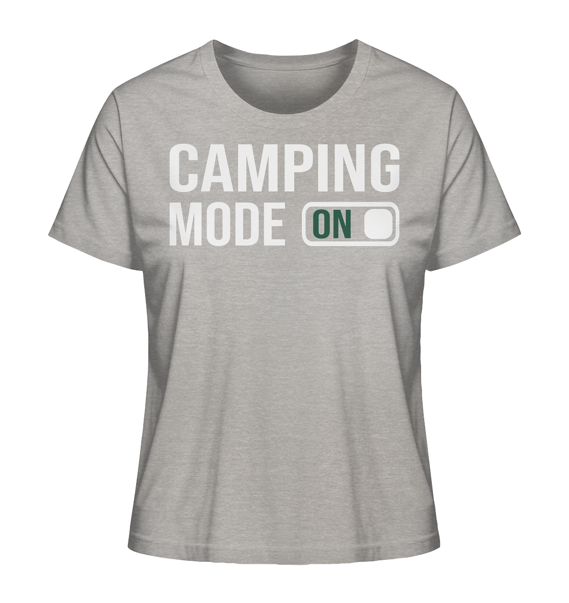 Camping Mode On - Ladies Organic Shirt