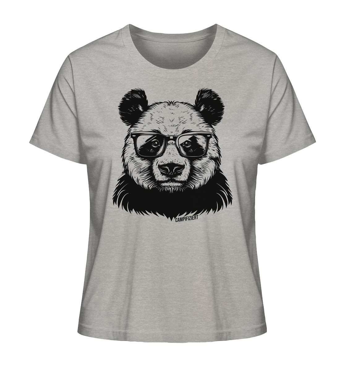 Campifiziert Panda - Ladies Organic Shirt