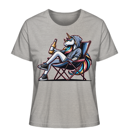 Camping Einhorn - Ladies Organic Shirt