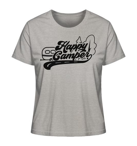 Happy Camper Wohnwagen - Ladies Organic Shirt