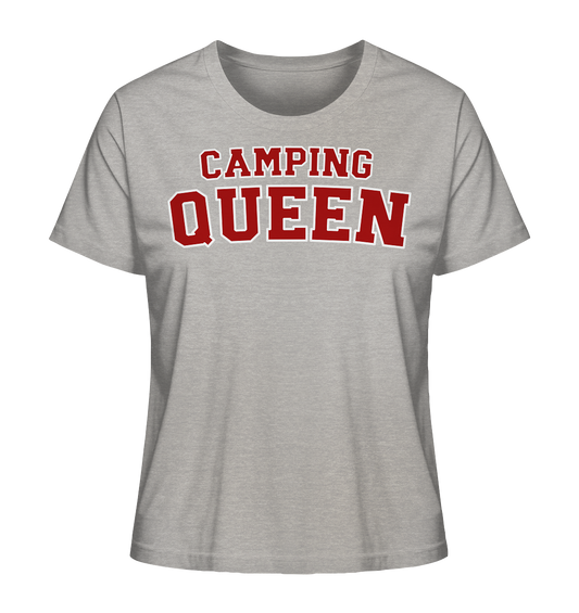 Camping Queen Highschool - Ladies Organic Shirt