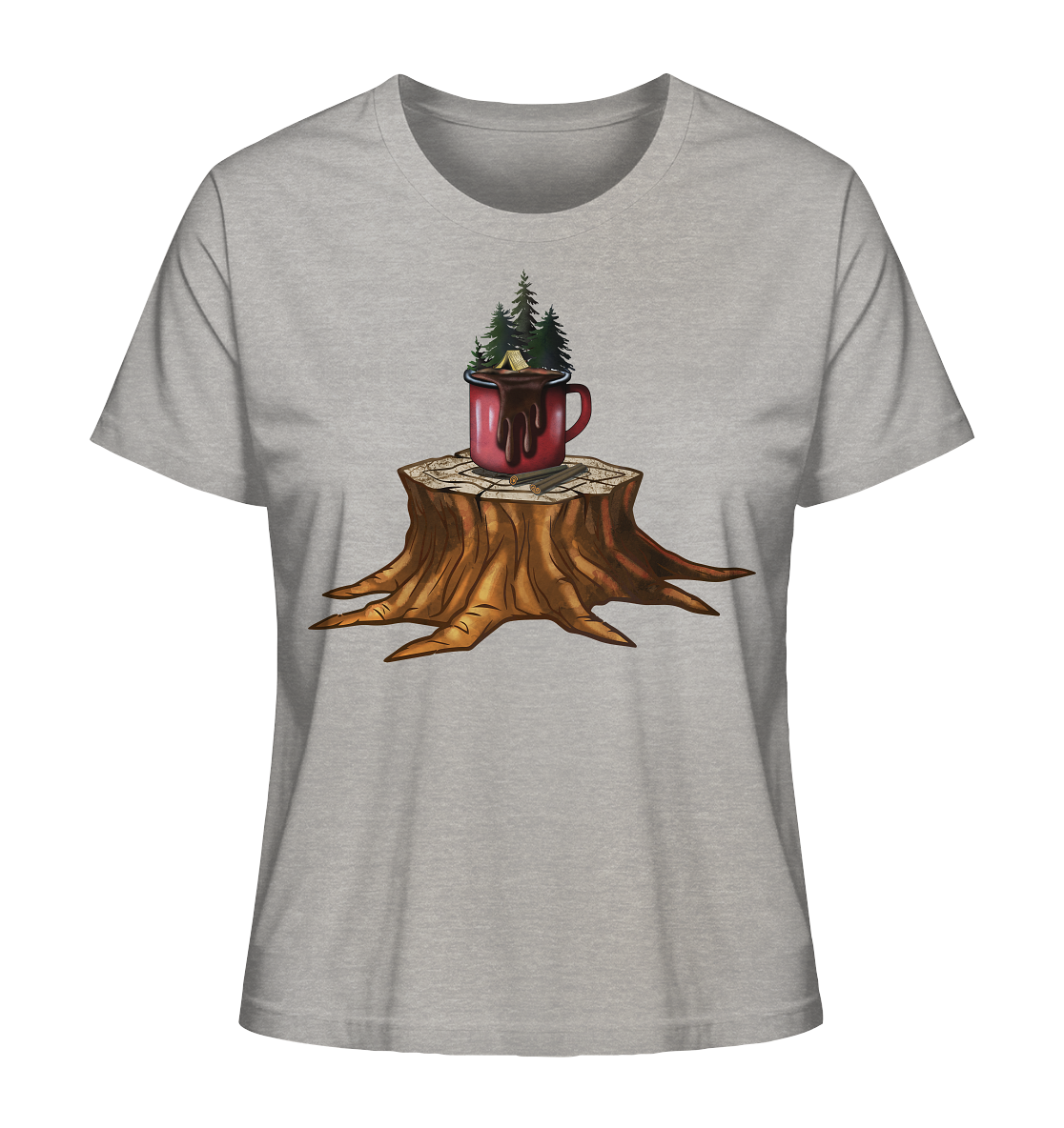 Zelttasse - Ladies Organic Shirt
