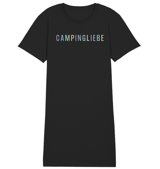 Campingliebe Pastell - Ladies Organic Shirt Dress