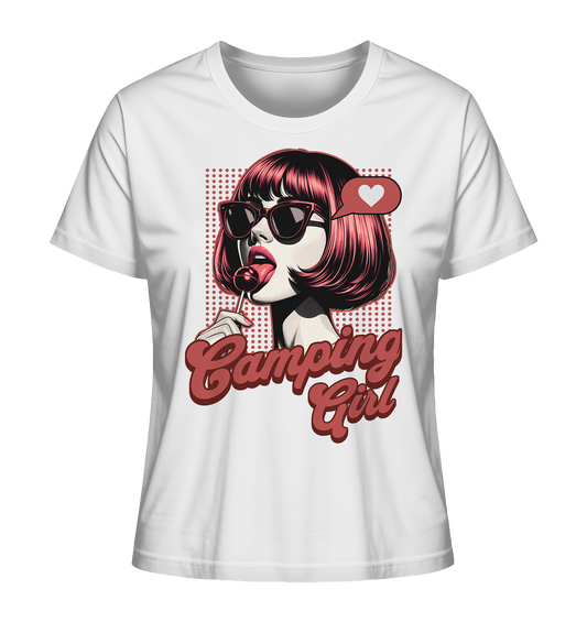 Camping Girl - Ladies Organic Shirt