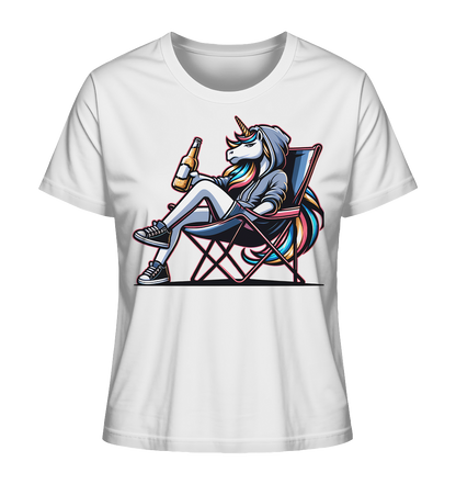 Camping Einhorn - Ladies Organic Shirt