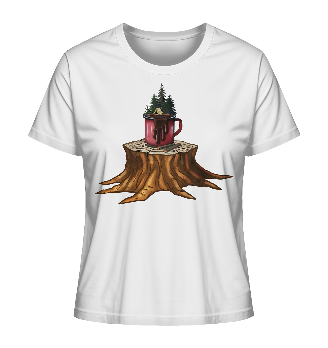 Zelttasse - Ladies Organic Shirt