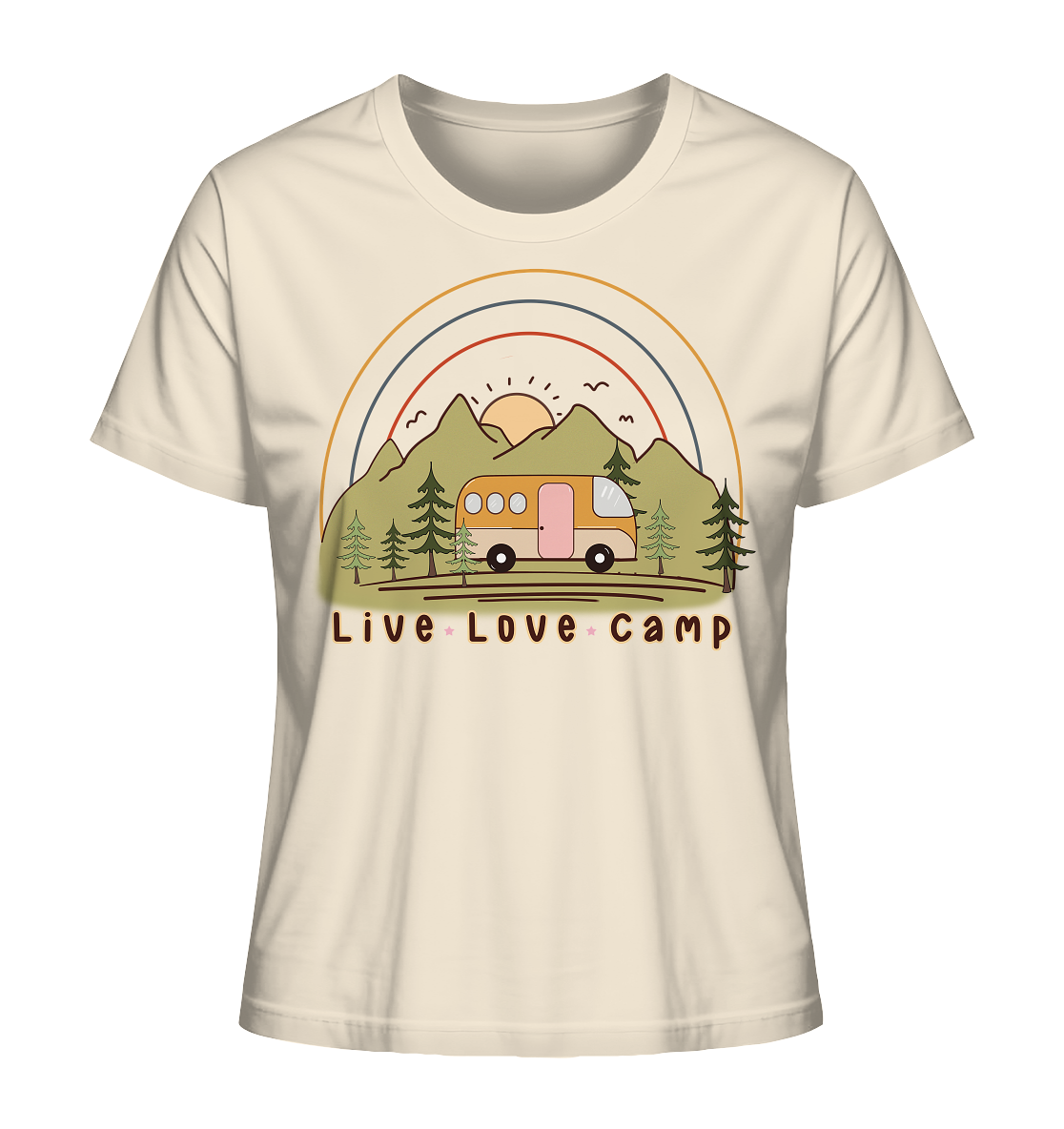 Live - Love - Camp - Ladies Organic Shirt