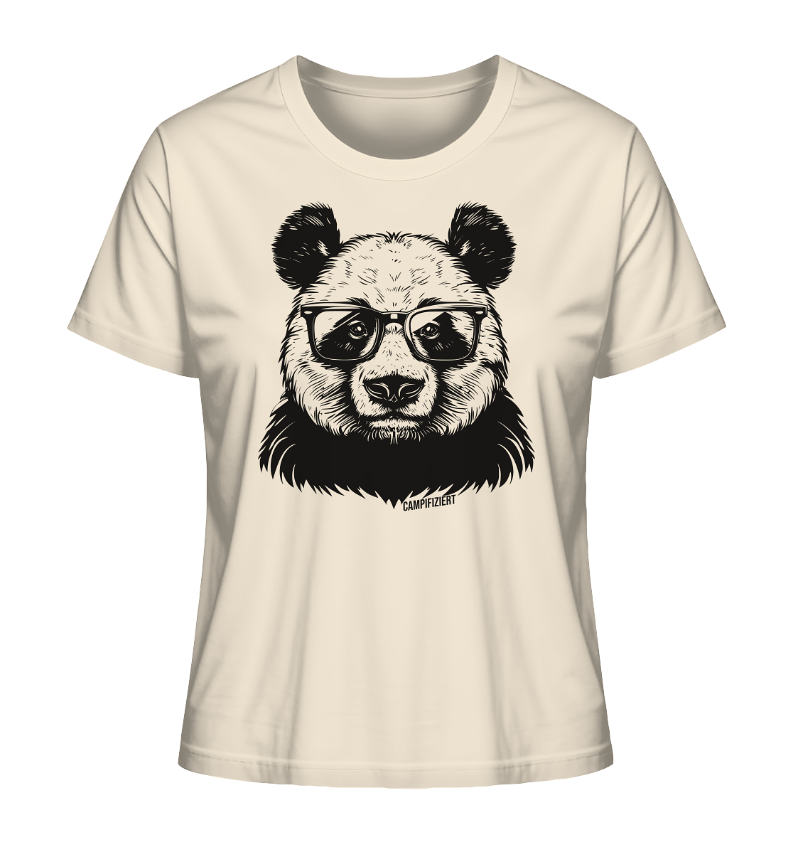 Campifiziert Panda - Ladies Organic Shirt