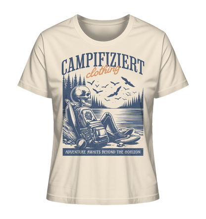 campifiziert- Skull Adventure - Ladies Organic Shirt