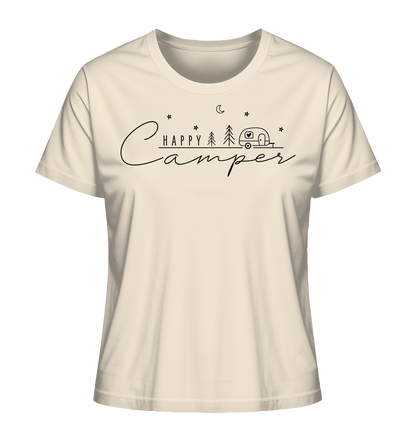 Happy Camper Wohnwagen - Ladies Organic Shirt