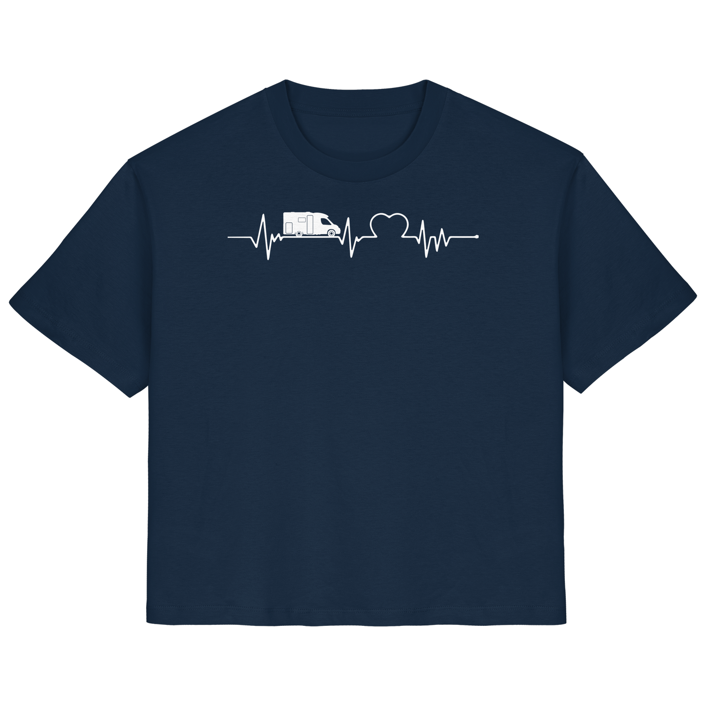 WoMo Herzschlag - Ladies Organic Shirt