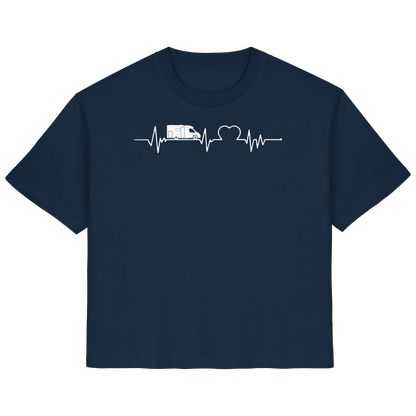 WoMo Herzschlag - Ladies Organic Shirt