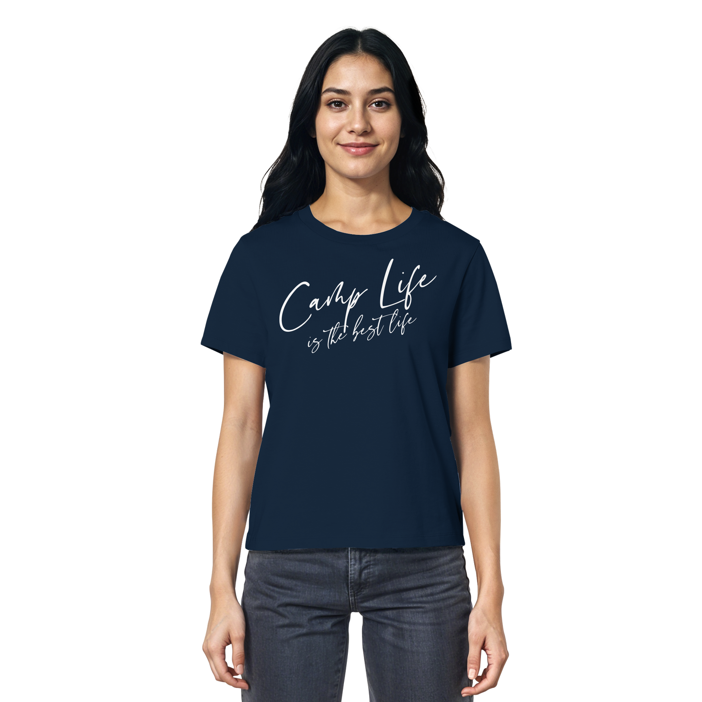Camp life is the best life - Ladies Organic Shirt
