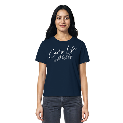 Camp life is the best life - Ladies Organic Shirt