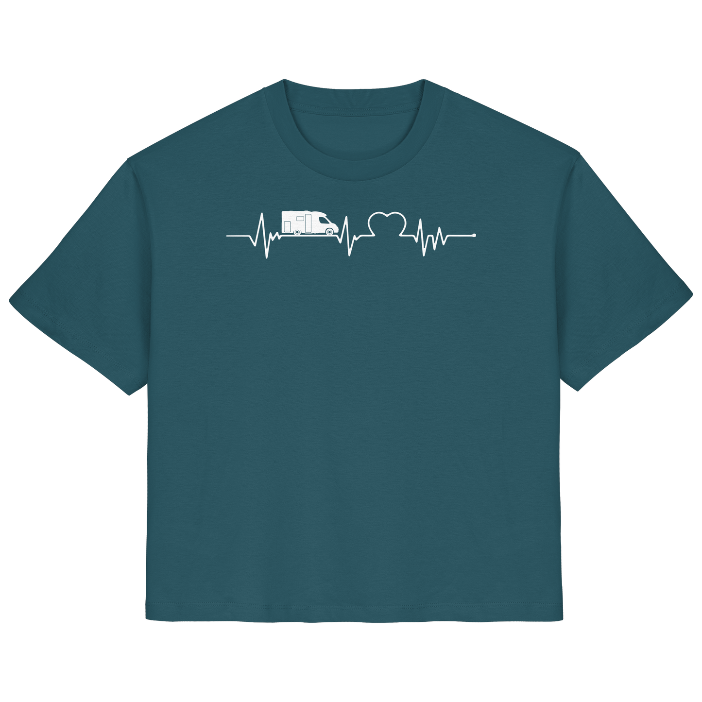 WoMo Herzschlag - Ladies Organic Shirt