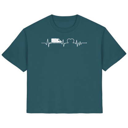 WoMo Herzschlag - Ladies Organic Shirt