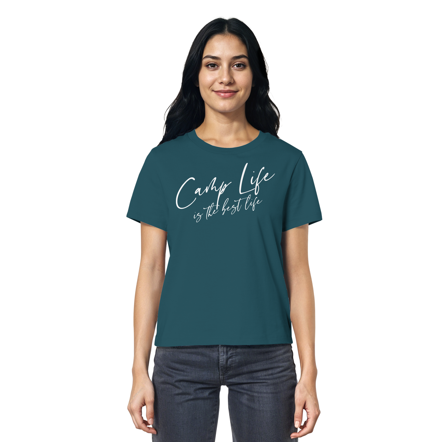 Camp life is the best life - Ladies Organic Shirt