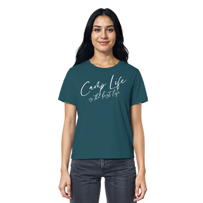 Camp life is the best life - Ladies Organic Shirt