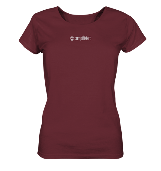 campifiziert® Logo gestickt - Ladies Organic Shirt (Stick)