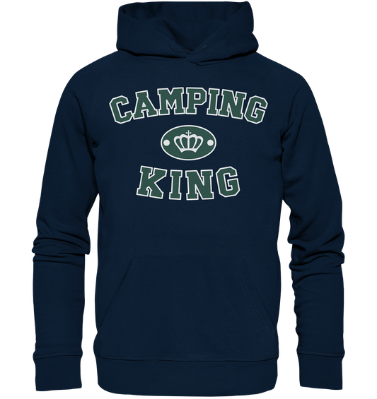 Camping King Krone - Organic Basic Hoodie