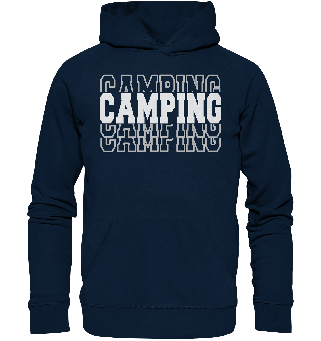 Camping - Organic Basic Hoodie