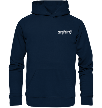 Der Weg ist das Ziel Backprint - Organic Basic Hoodie