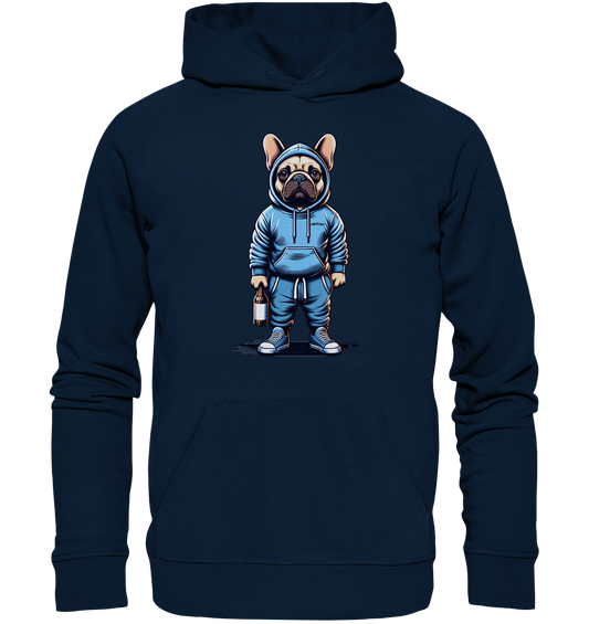 Camping Bulldogge - Organic Basic Hoodie