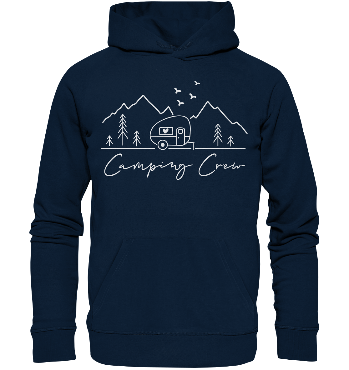 Camping Crew WoWa - Organic Basic Hoodie