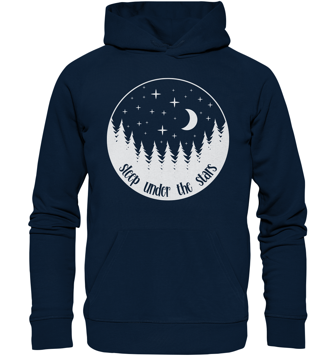 Sleep under the stars - Organic Basic Hoodie