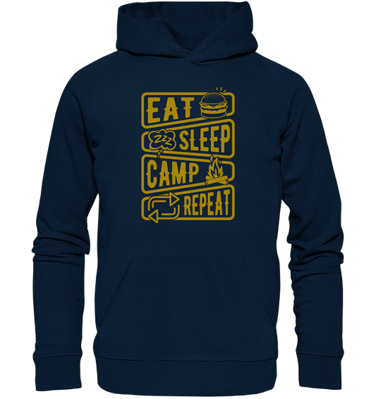 eat.sleep.camp.repeat#2 - Organic Basic Hoodie