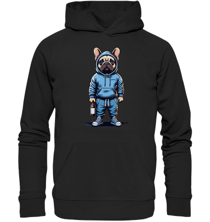 Camping Bulldogge - Organic Basic Hoodie