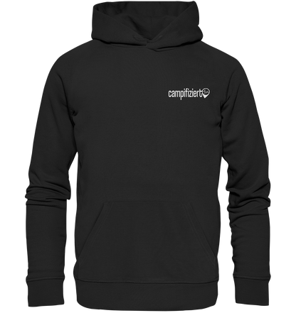 Der Weg ist das Ziel Backprint - Organic Basic Hoodie