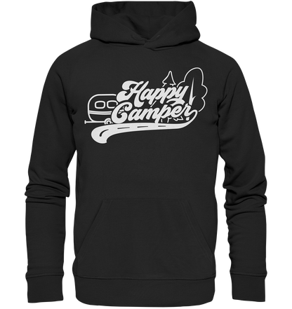 Happy Camper Wohnwagen - Organic Basic Hoodie