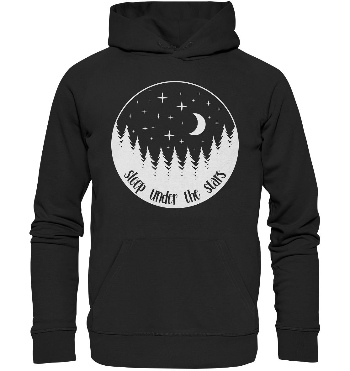 Sleep under the stars - Organic Basic Hoodie