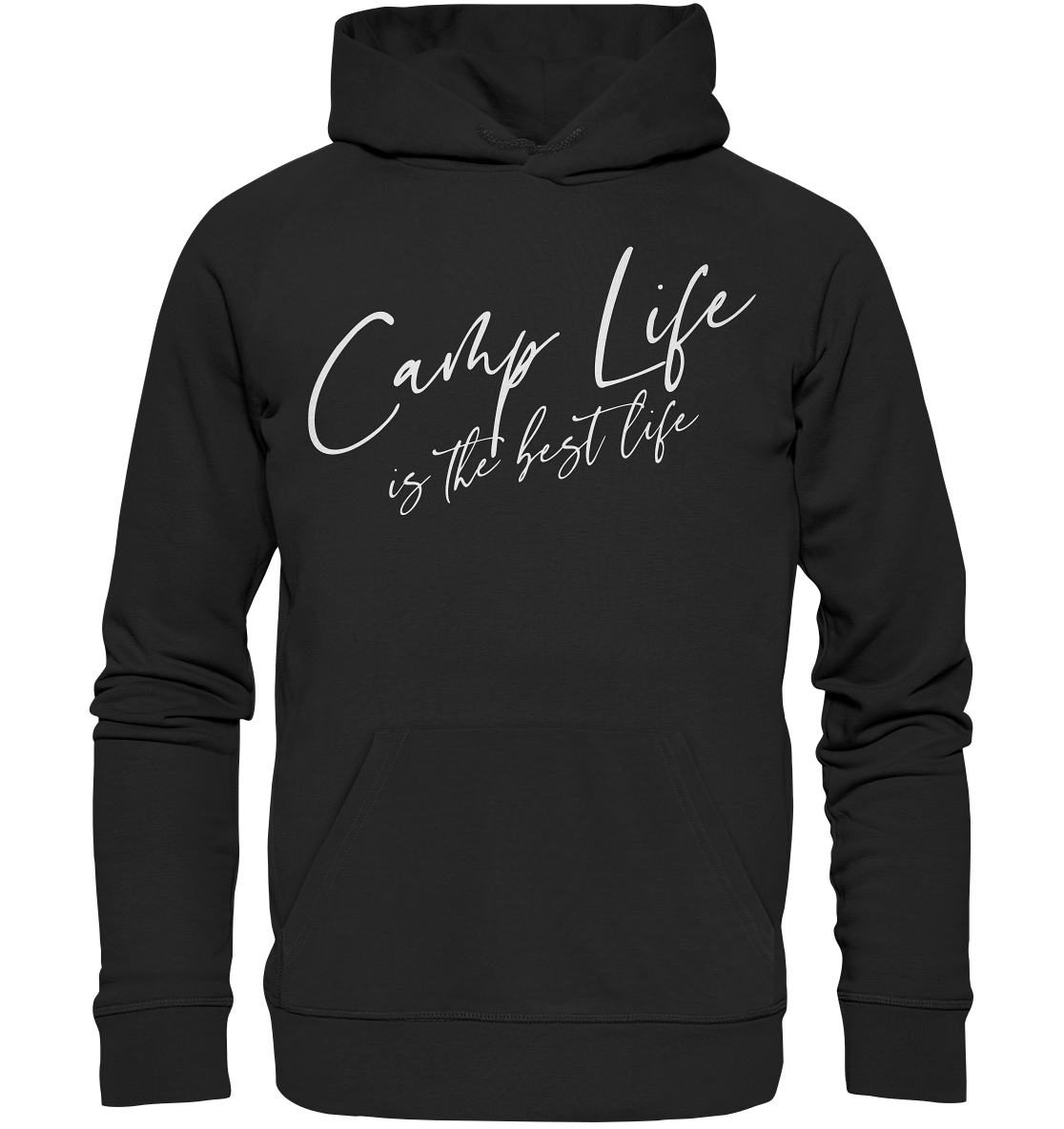 Camp life is the best life - Organic Basic Hoodie