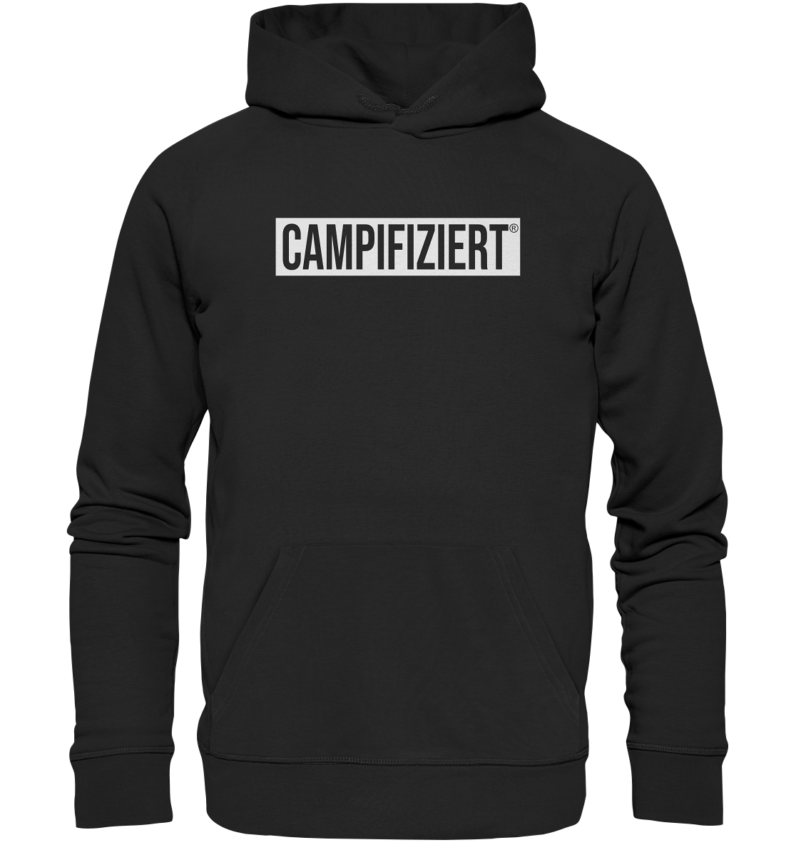 campifiziert® simple - Organic Basic Hoodie