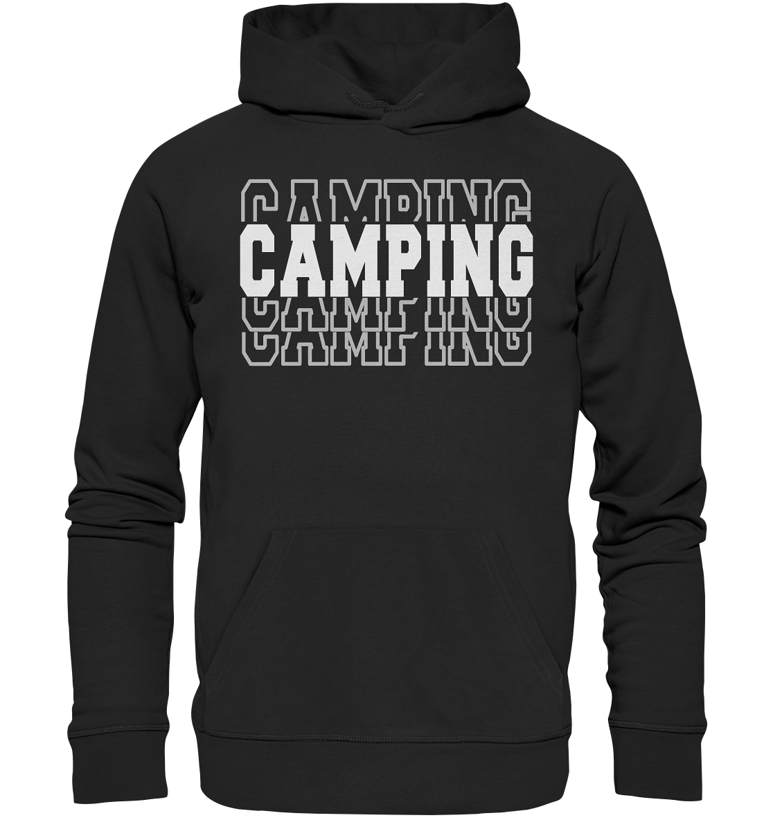 Camping - Organic Basic Hoodie