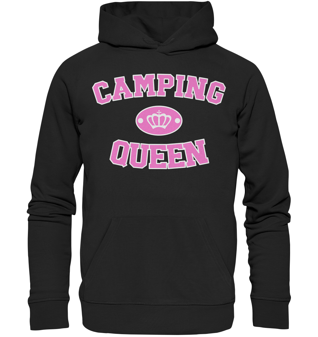 Camping Queen Krone - Organic Basic Hoodie