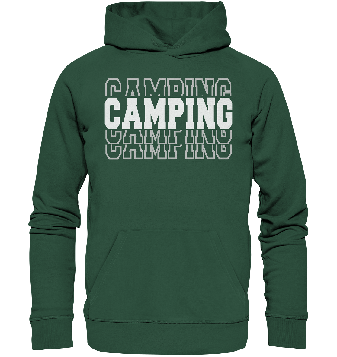 Camping - Organic Basic Hoodie