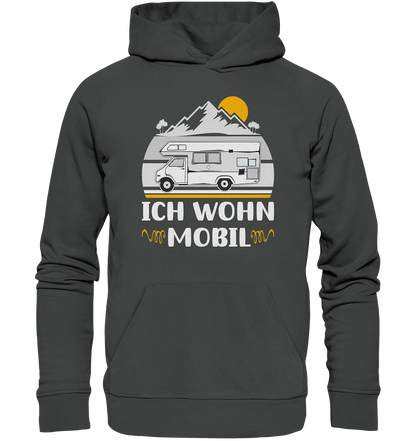 Ich wohn mobil - Organic Basic Hoodie