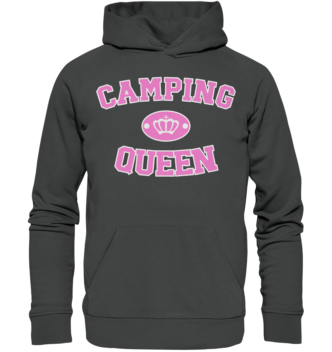 Camping Queen Krone - Organic Basic Hoodie