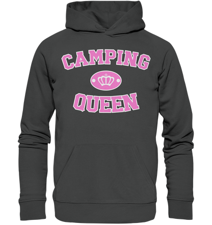 Camping Queen Krone - Organic Basic Hoodie