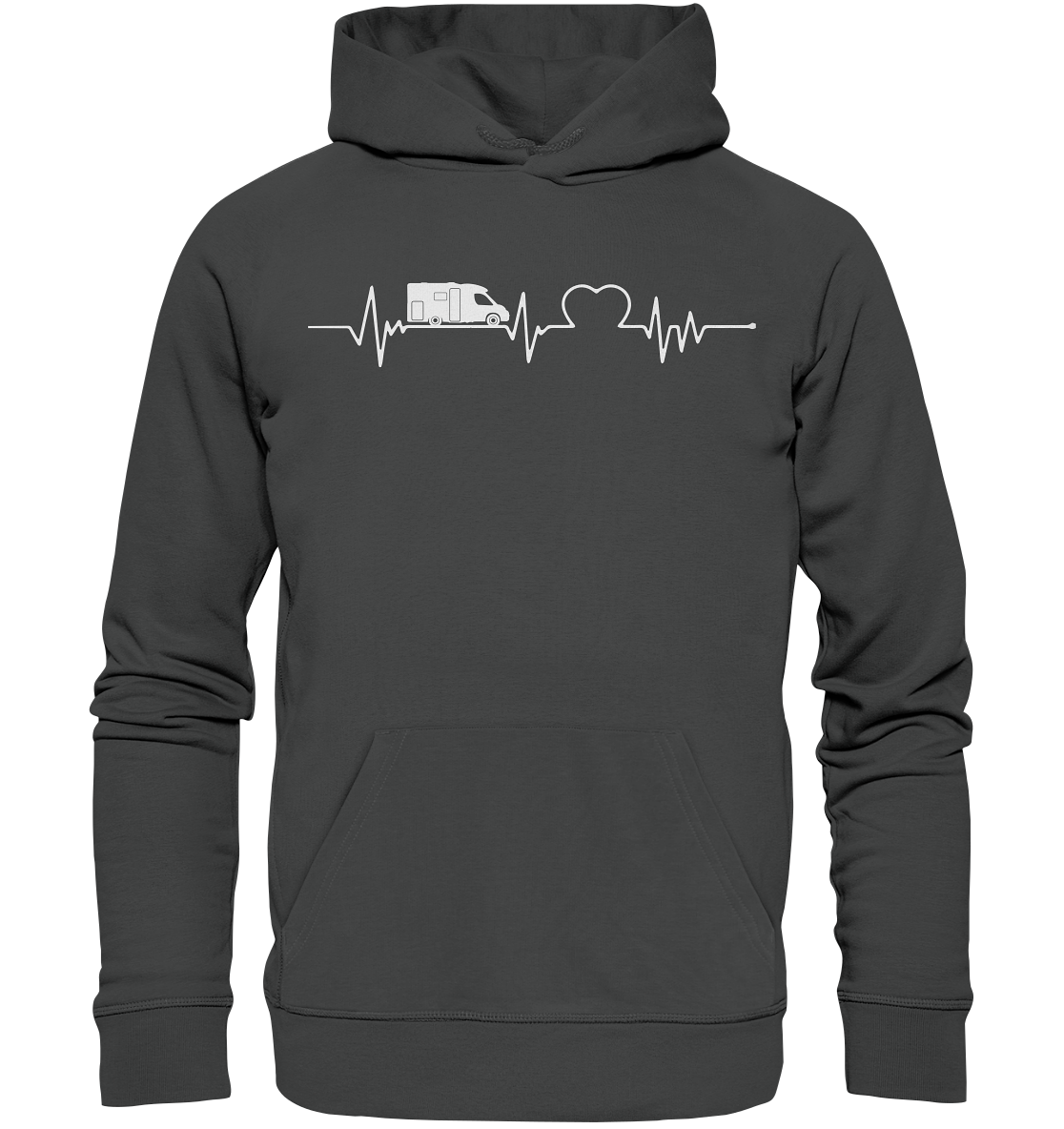 WoMo Herzschlag  - Organic Basic Hoodie