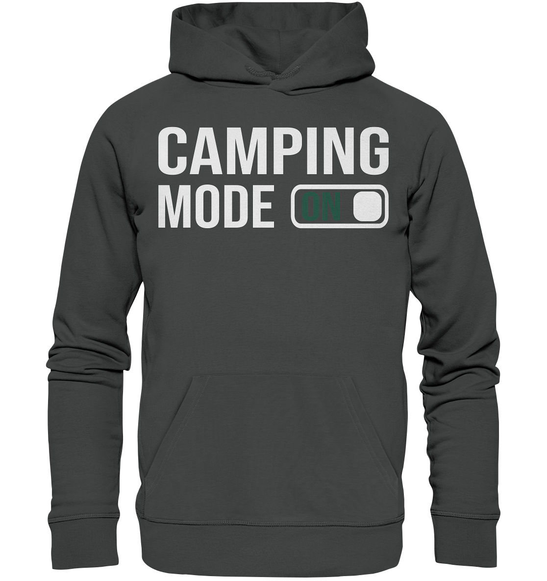 Camping Mode On - Organic Basic Hoodie