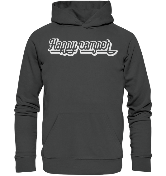 Happy Camper Graffiti  - Organic Basic Hoodie