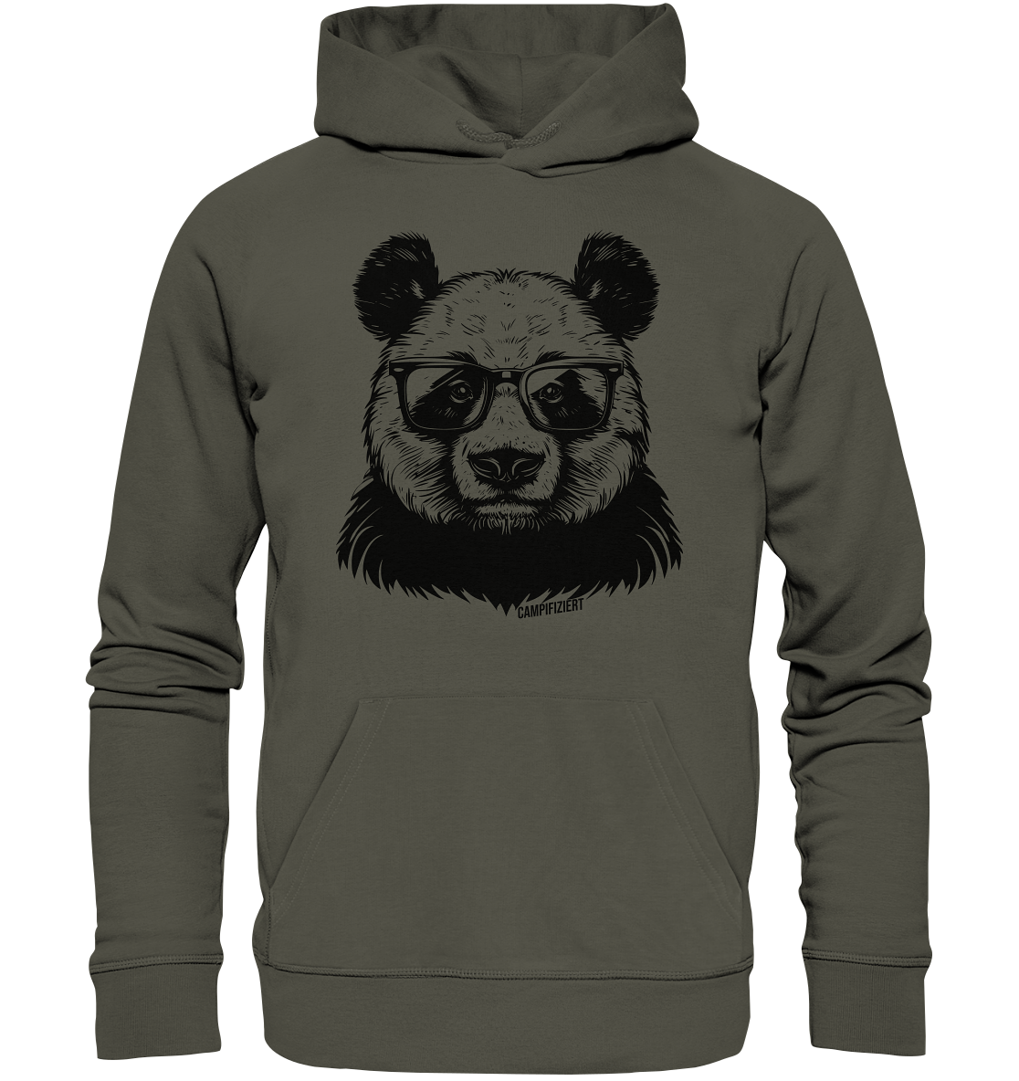 Campifiziert Panda - Organic Basic Hoodie